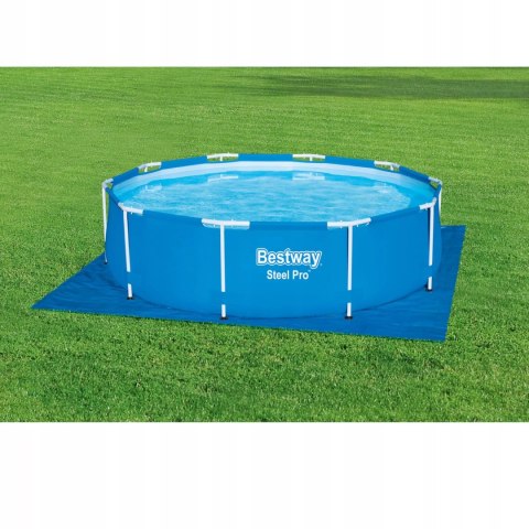 Bestway Mata plandeka pod basen stelażowy rozporowy podkład 335x335cm Bestway 58001 Bestway Mata plandeka pod basen stelażowy rozporowy podkład 335x335cm Bestway 58001