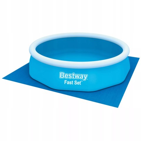 Bestway Mata plandeka pod basen stelażowy rozporowy podkład 335x335cm Bestway 58001 Bestway Mata plandeka pod basen stelażowy rozporowy podkład 335x335cm Bestway 58001