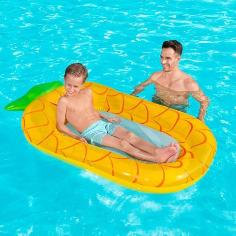 Bestway Materac dmuchany do pływania dno siatka dla dzieci ananas Bestway 43644A Bestway Materac dmuchany do pływania dno siatka dla dzieci ananas Bestway 43644A