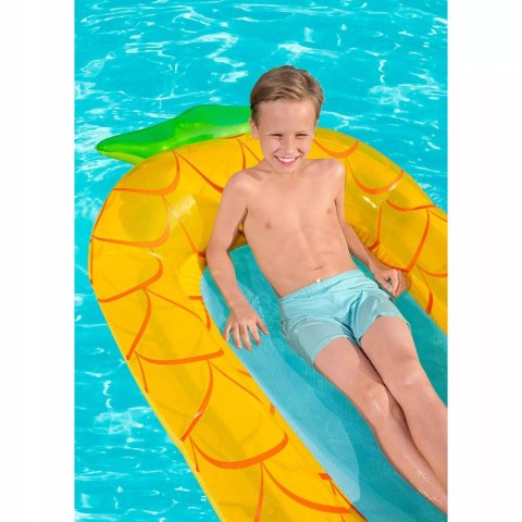 Bestway Materac dmuchany do pływania dno siatka dla dzieci ananas Bestway 43644A Bestway Materac dmuchany do pływania dno siatka dla dzieci ananas Bestway 43644A