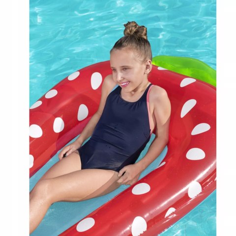 Bestway Materac dmuchany do pływania dno siatka dla dzieci truskawka Bestway 43644T