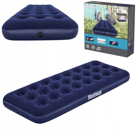 Bestway Materac dmuchany jednoosobowy do spania Bestway 67000