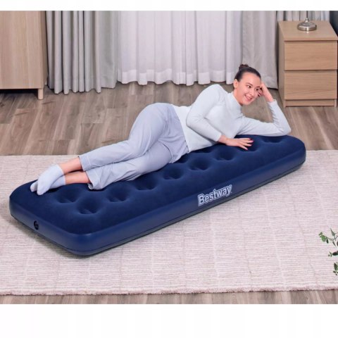 Bestway Materac dmuchany jednoosobowy do spania Bestway 67000