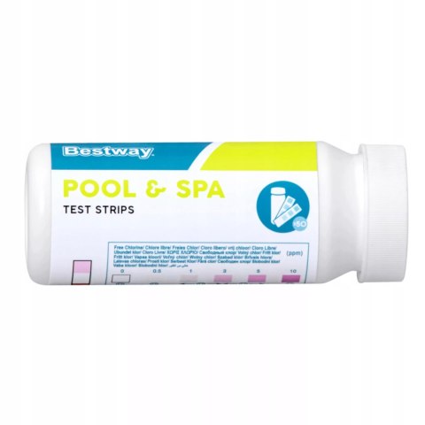 Bestway Paski pH do kontroli wody w basenie tester Bestway 58142 Bestway Paski pH do kontroli wody w basenie tester Bestway 58142