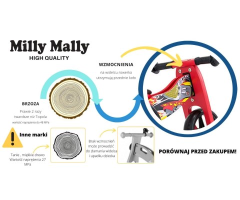 Milly Mally Pojazd Jake Natural Milly Mally Pojazd Jake Natural