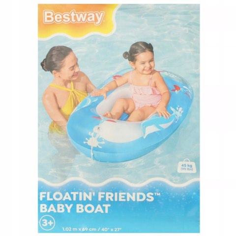 Bestway Ponton dla dzieci do pływania delfin Bestway 34037 Bestway Ponton dla dzieci do pływania delfin Bestway 34037