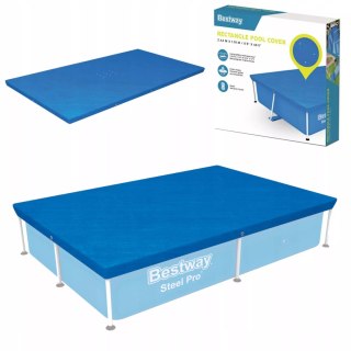 Bestway Przykrycie 264 x 174cm na basen stelażowy Bestway 58105