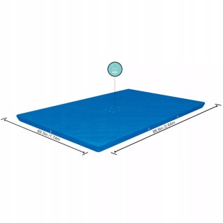 Bestway Przykrycie 264 x 174cm na basen stelażowy Bestway 58105