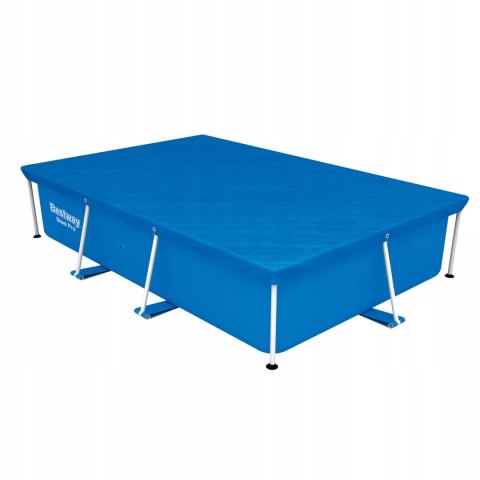 Bestway Przykrycie 264 x 174cm na basen stelażowy Bestway 58105 Bestway Przykrycie 264 x 174cm na basen stelażowy Bestway 58105