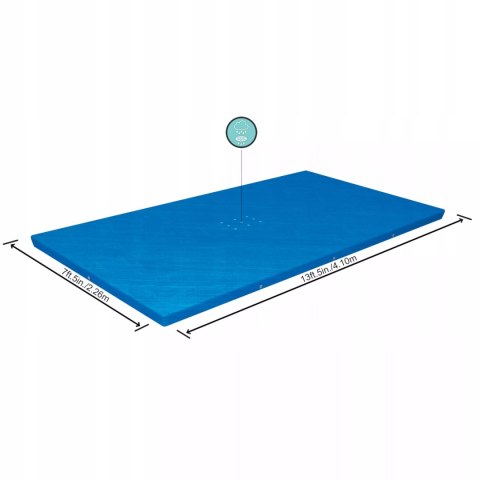 Bestway Przykrycie 400 x 211 cm na basen stelażowy Bestway 58107 Bestway Przykrycie 400 x 211 cm na basen stelażowy Bestway 58107