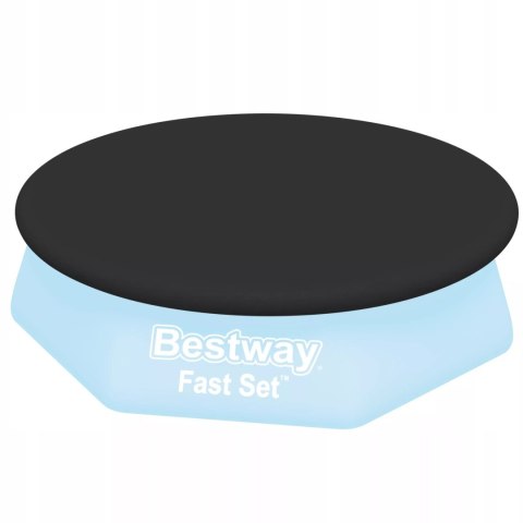 Bestway Przykrycie na basen z kołnierzem śr. 244cm Bestway 58032 Bestway Przykrycie na basen z kołnierzem śr. 244cm Bestway 58032