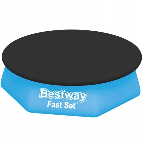 Bestway Przykrycie na basen z kołnierzem śr. 244cm Bestway 58032 Bestway Przykrycie na basen z kołnierzem śr. 244cm Bestway 58032