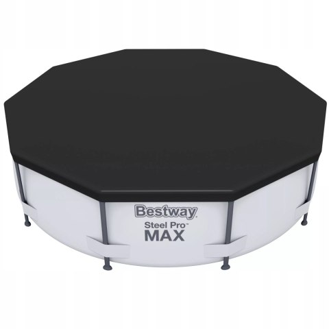 Bestway Przykrycie na basen ze stelażem śr. 305cm Bestway 58036 Bestway Przykrycie na basen ze stelażem śr. 305cm Bestway 58036