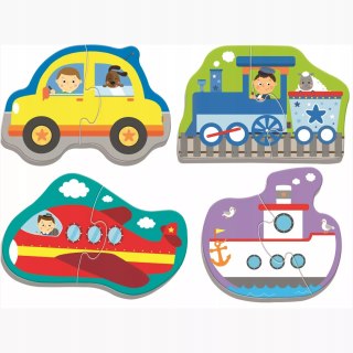Trefl Puzzle Baby Classic pojazdy transportowe 1+ Trefl 36075