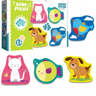 Trefl Puzzle Baby classic zwierzątka domowe Trefl 36074