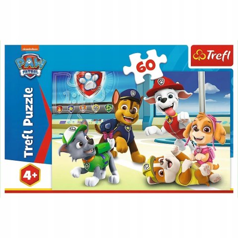Trefl Puzzle Psi patrol 60 elementów Psi Patrol w świecie piesków Trefl 17392 Trefl Puzzle Psi patrol 60 elementów Psi Patrol w świecie piesków Trefl 17392