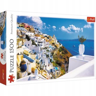 Trefl Puzzle krajobraz Santorini Grecja 1500 elementów Trefl 26119