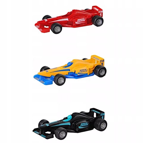 Siku Zestaw 3 samochodów wyścigowych formuła model metal S0411 Siku Zestaw 3 samochodów wyścigowych formuła model metal S0411