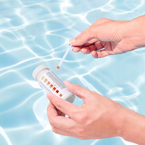 Bestway Tester do pomiaru słonej wody w basenie jacuzzi paski testowe Bestway 58767