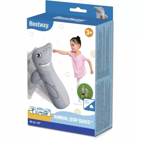 Bestway Worek dmuchany bokserski treningowy dla dzieci rekin Bestway 52152S Bestway Worek dmuchany bokserski treningowy dla dzieci rekin Bestway 52152S