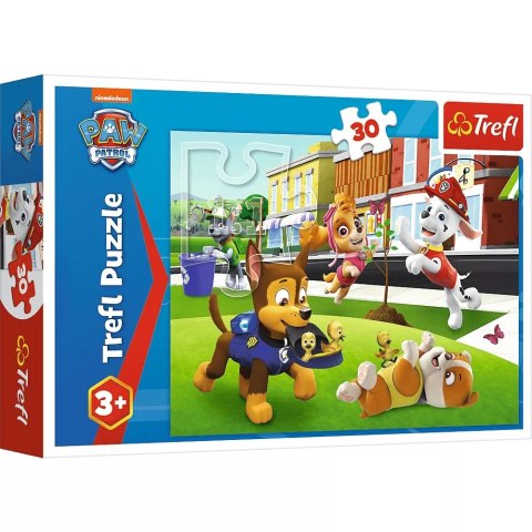 Trefl Puzzle 30 el. Psi Patrol Pieski w akcji 3+ Trefl 18306 Trefl Puzzle 30 el. Psi Patrol Pieski w akcji 3+ Trefl 18306