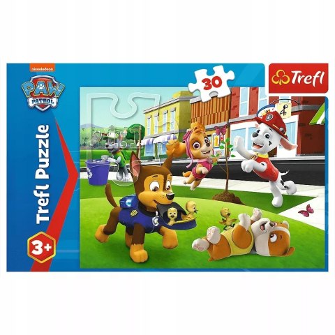 Trefl Puzzle 30 el. Psi Patrol Pieski w akcji 3+ Trefl 18306 Trefl Puzzle 30 el. Psi Patrol Pieski w akcji 3+ Trefl 18306