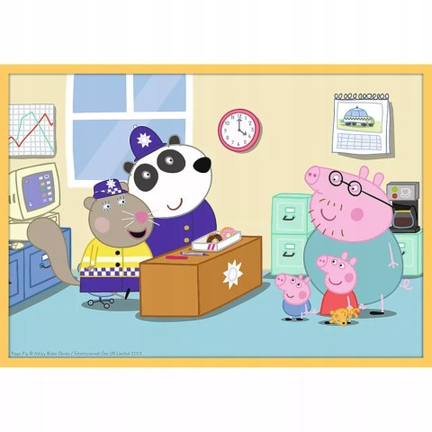 Trefl Puzzle Trefl Świnka Peppa Puzzle 10w1 329 el. Poznaj Świnkę Peppę 90383 Trefl Puzzle Trefl Świnka Peppa Puzzle 10w1 329 el. Poznaj Świnkę Peppę 90383