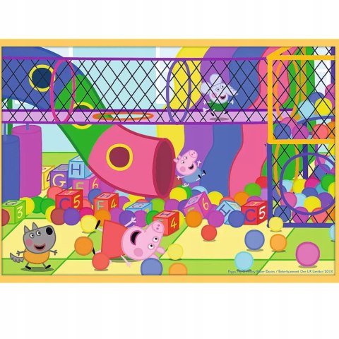 Trefl Puzzle Trefl Świnka Peppa Puzzle 10w1 329 el. Poznaj Świnkę Peppę 90383 Trefl Puzzle Trefl Świnka Peppa Puzzle 10w1 329 el. Poznaj Świnkę Peppę 90383