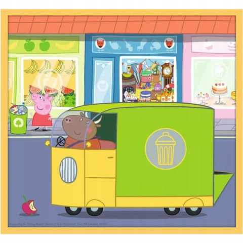 Trefl Puzzle Trefl Świnka Peppa Puzzle 10w1 329 el. Poznaj Świnkę Peppę 90383 Trefl Puzzle Trefl Świnka Peppa Puzzle 10w1 329 el. Poznaj Świnkę Peppę 90383