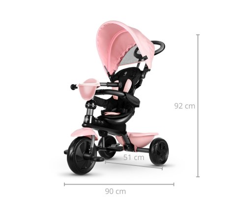 Qplay Qplay Rowerek Trójkołowy Cosy Pink Qplay Qplay Rowerek Trójkołowy Cosy Pink