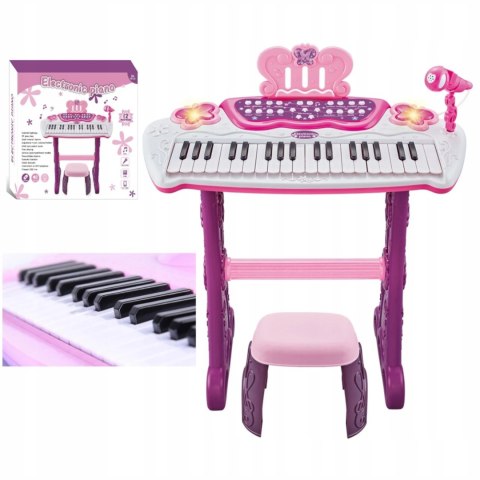 Luxma Keyboard dla dzieci organy mikrofon pianino 883BR Luxma Keyboard dla dzieci organy mikrofon pianino 883BR
