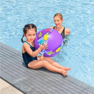 Bestway Piłka plażowa dmuchana fiolet ananas Bestway 31036F