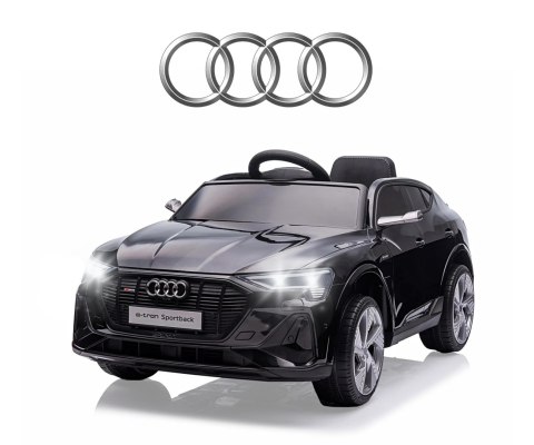 Milly Mally Milly Mally Pojazd na akumulator Audi E-Tron Sportback 4x4 Black Milly Mally Milly Mally Pojazd na akumulator Audi E-Tron Sportback 4x4 Black