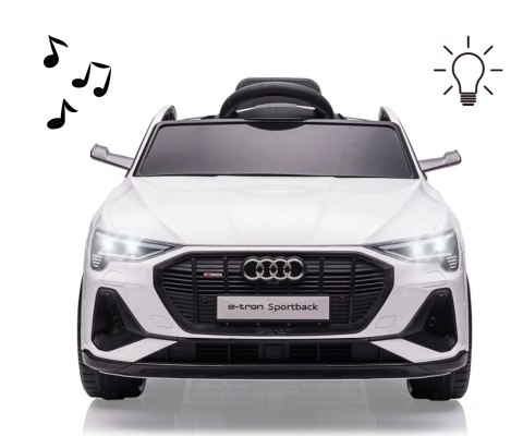 Milly Mally Milly Mally Pojazd na akumulator Audi E-Tron Sportback White Milly Mally Milly Mally Pojazd na akumulator Audi E-Tron Sportback White