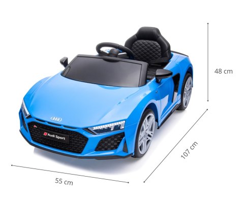 Milly Mally Milly Mally Pojazd na akumulator Audi R8 Spyder Blue Milly Mally Milly Mally Pojazd na akumulator Audi R8 Spyder Blue