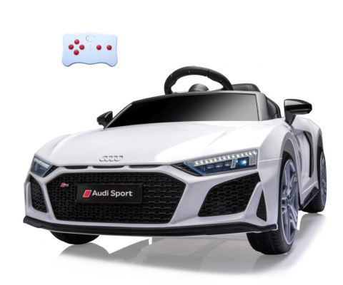Milly Mally Milly Mally Pojazd na akumulator Audi R8 Spyder White Milly Mally Milly Mally Pojazd na akumulator Audi R8 Spyder White