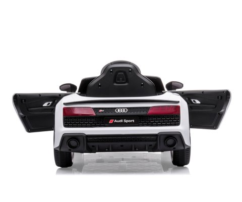 Milly Mally Milly Mally Pojazd na akumulator Audi R8 Spyder White Milly Mally Milly Mally Pojazd na akumulator Audi R8 Spyder White