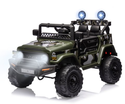 Milly Mally Milly Mally Pojazd na akumulator Toyota FJ Cruiser Army Milly Mally Milly Mally Pojazd na akumulator Toyota FJ Cruiser Army