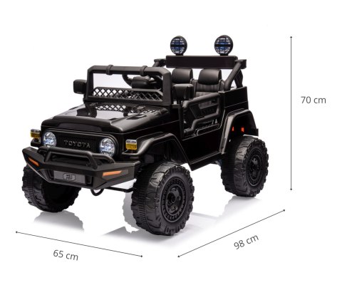 Milly Mally Milly Mally Pojazd na akumulator Toyota FJ Cruiser Black Milly Mally Milly Mally Pojazd na akumulator Toyota FJ Cruiser Black