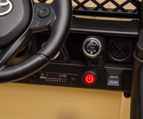 Milly Mally Milly Mally Pojazd na akumulator Toyota FJ Cruiser Khaki Milly Mally Milly Mally Pojazd na akumulator Toyota FJ Cruiser Khaki