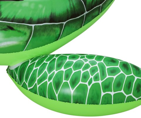 Bestway Bestway 41524 Dmuchany Żółw materac z uchwytami 1.50m x 1.45m Bestway Bestway 41524 Dmuchany Żółw materac z uchwytami 1.50m x 1.45m