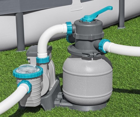 Bestway Bestway 58499 Pompa filtrująca piaskowa Flowclear 8327l Bestway Bestway 58499 Pompa filtrująca piaskowa Flowclear 8327l