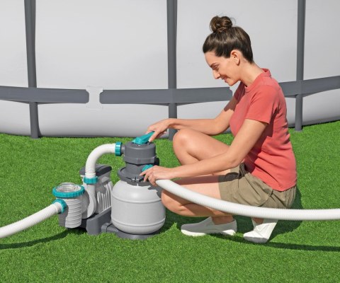 Bestway Bestway 58499 Pompa filtrująca piaskowa Flowclear 8327l Bestway Bestway 58499 Pompa filtrująca piaskowa Flowclear 8327l