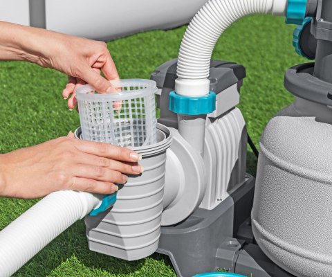 Bestway Bestway 58499 Pompa filtrująca piaskowa Flowclear 8327l Bestway Bestway 58499 Pompa filtrująca piaskowa Flowclear 8327l