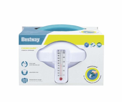 Bestway Bestway 58701 Pływający dozownik chemii basenowej z termometrem ChemGuard Bestway Bestway 58701 Pływający dozownik chemii basenowej z termometrem ChemGuard