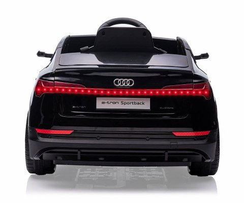 Milly Mally Milly Mally Pojazd na akumulator Audi E-Tron Sportback 4x4 Black Milly Mally Milly Mally Pojazd na akumulator Audi E-Tron Sportback 4x4 Black