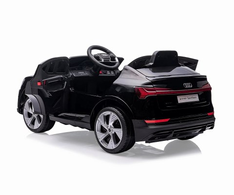 Milly Mally Milly Mally Pojazd na akumulator Audi E-Tron Sportback 4x4 Black Milly Mally Milly Mally Pojazd na akumulator Audi E-Tron Sportback 4x4 Black