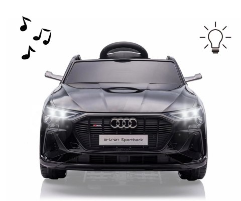 Milly Mally Milly Mally Pojazd na akumulator Audi E-Tron Sportback 4x4 Black Milly Mally Milly Mally Pojazd na akumulator Audi E-Tron Sportback 4x4 Black