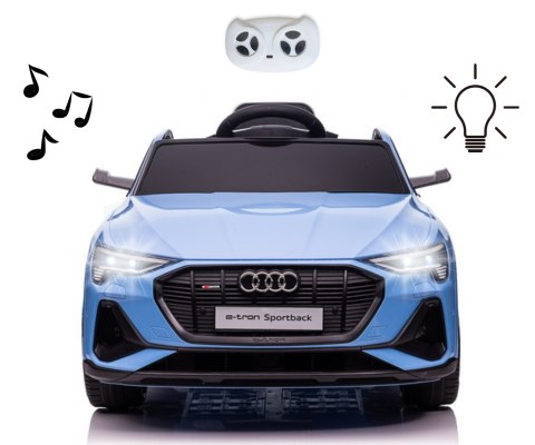 Milly Mally Milly Mally Pojazd na akumulator Audi E-Tron Sportback 4x4 Blue Milly Mally Milly Mally Pojazd na akumulator Audi E-Tron Sportback 4x4 Blue