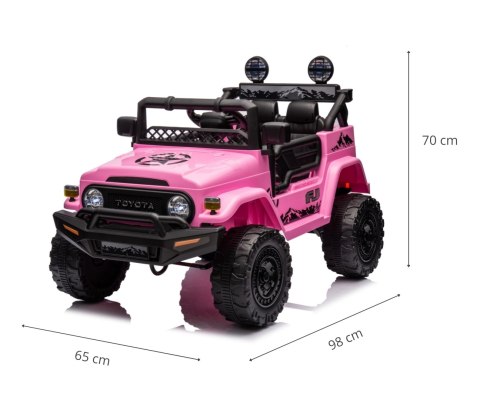 Milly Mally Milly Mally Pojazd na akumulator Toyota FJ Cruiser Pink Milly Mally Milly Mally Pojazd na akumulator Toyota FJ Cruiser Pink